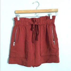 Zara high waist shorts